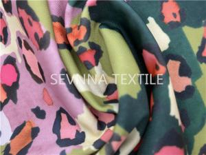 Quality Oeko Tex  Stretch Leggings Fabric Digital Leopard Printing Functional wholesale