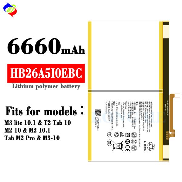 Long-Lasting Performance Replacement Battery HB26A5I0EBC for Huawei M3 Lite Tablet PC