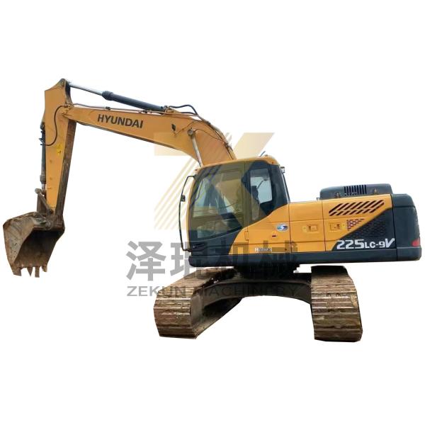 Used HYUNDAI 225LC-9S Excavator 112KW Power Original Stock in Korea