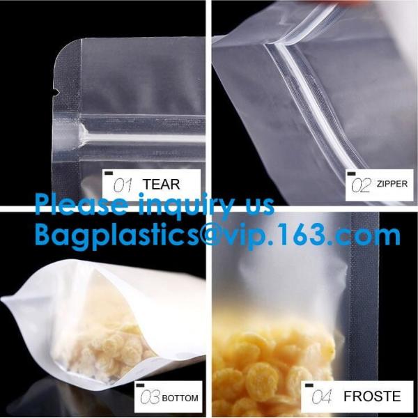 High Barrier Silver Packaging Bags,Aluminum Foil Stand Up Pouch With Spout For Baby Food Packaging Bagease, Bagplastics