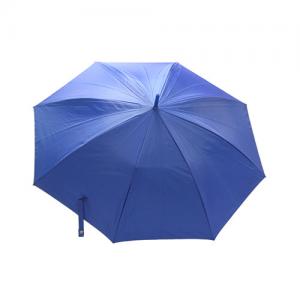 China Custom Color UV Coating Pongee Fabric Umbrella With J Handle on sale