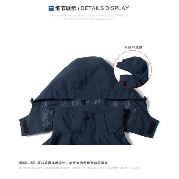 Custom Utility Jacket Outdoor Windbreaker Jacket Camping Jacket for Men