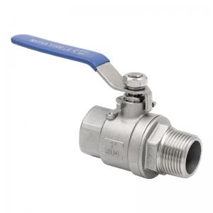 Quality Media Water 2PC Ball Valve DN8-DN50 for Water Tap Valve Switch Female and Male Thread wholesale