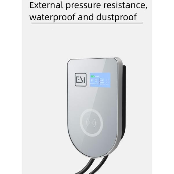 IP54 22kw Wall Mounted Electric Car Charger For Tesla Audi