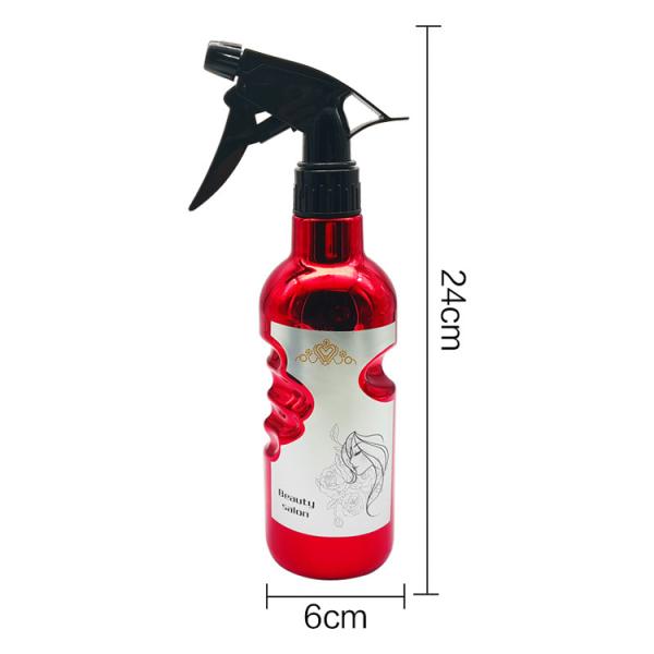 500ml Aluminum Trigger Spray Bottle For Salon
