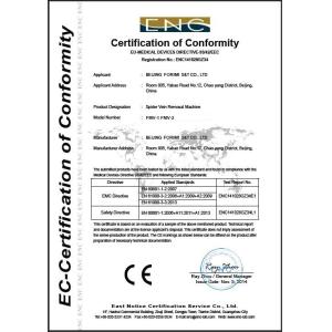 Beijing Forimi S & T Co, Ltd Certifications