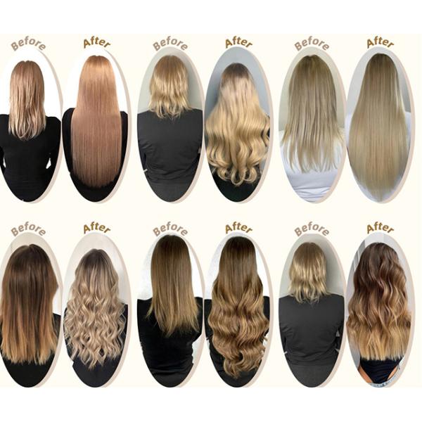 Top Quality Natural Real Human U Tip Nail Hair Extensions
