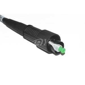 China Fiber Optic Cable Assembly , Mini SC optic connector Waterproof Fiber Optic Patch Cord on sale