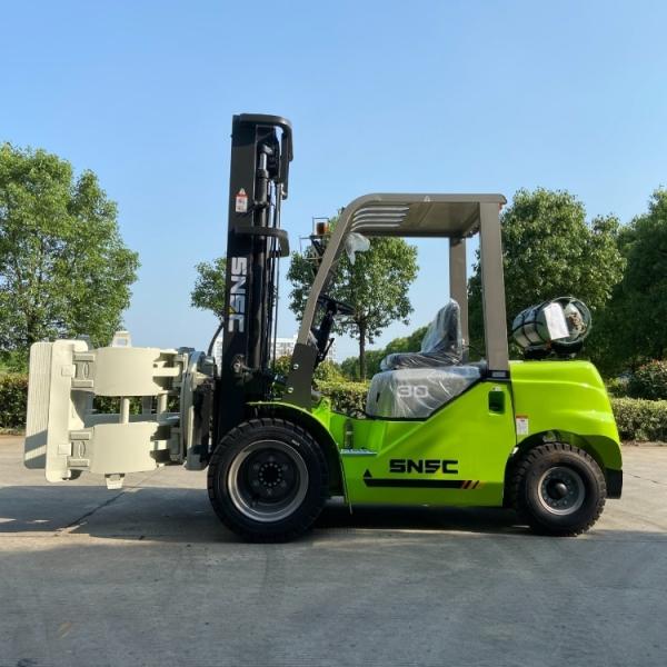 Natural Gas Forklift 3ton LPG Dual Fuel Forklift Truck Heavy