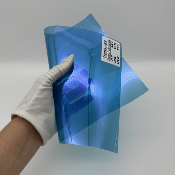 58% VLT Chameleon Window Film with 96% IRR and 99% UVR for Car Glass Protection