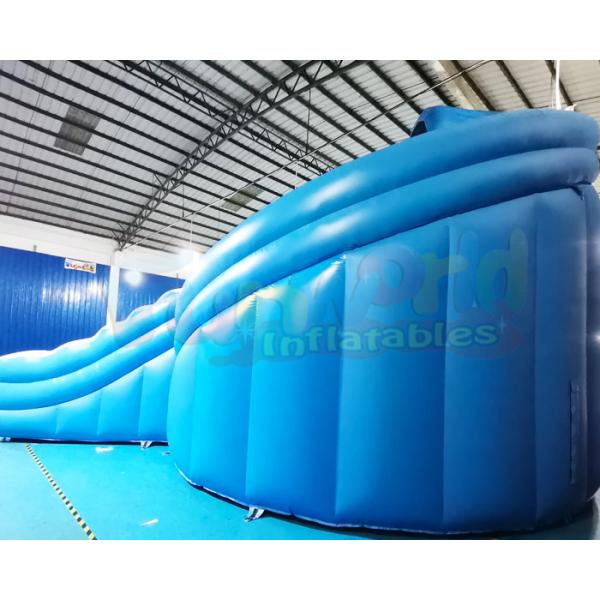 0.55mm PVC Tarpaulin Inflatable Slide Bouncer For Pool