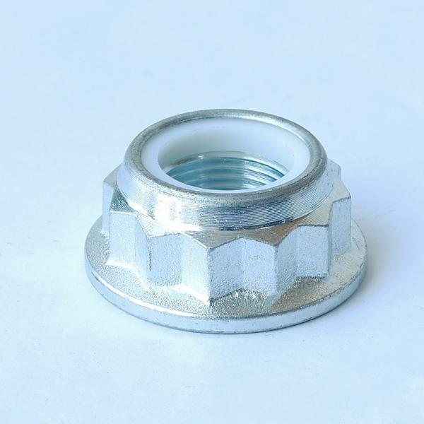 Safety Hexagon Black Screws And Nuts Galvanized Lock Nut M3-M20