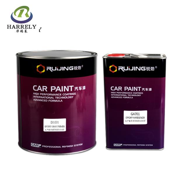 Anti Yellowing Auto Epoxy Primer Paint ISO9001 OEM Grey Coating