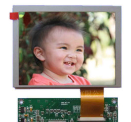 Quality 640x480 Lcd Display Panel 250 Luminance , Hd Tft Display 4 / 3 Aspect Ratio wholesale
