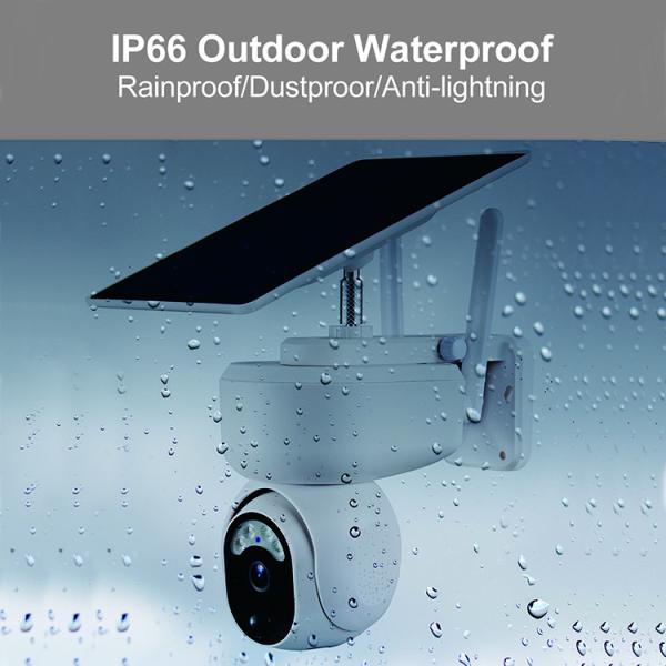 1080P 4G PTZ Security Solar Panel Battery Camera Outdoor Solar Powered PTZ Camera