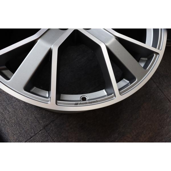 Grey Aluminum ET40 5x112 18 Inch Wheels , 66.5 Hole Rim For Audi A4