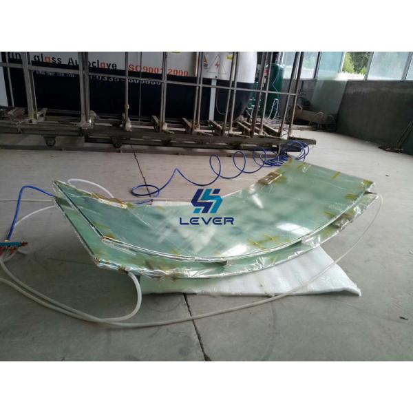 Nylon vacuum bagging film with high temperature for laminated glass