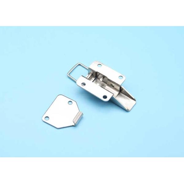 Wearproof 304 Stainless Steel Toggle Latch Metal Toggle Catch With Side Keyhole
