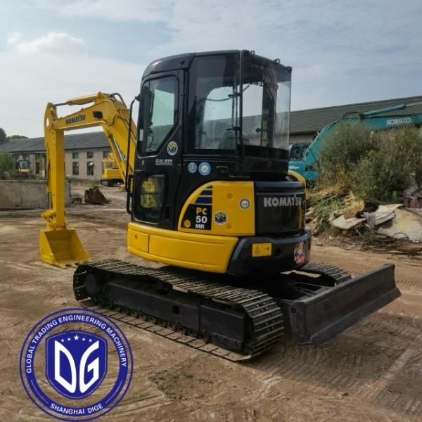 User Friendly PC50 Used Komatsu Excavator Ninety-Five New Used Komatsu Mini Excavator