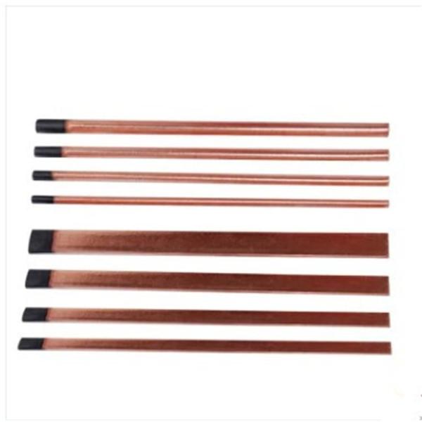 DC Copper Coated Pointed Arc air Gouging Carbon Electrode Rod