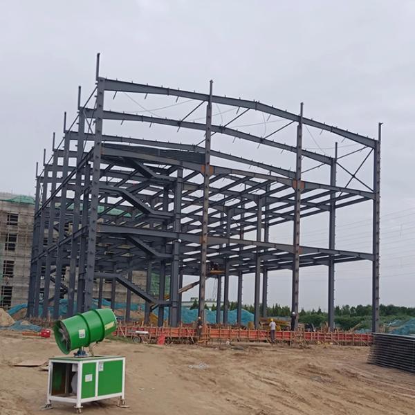 Prefabricated Modular Building , Industrial Iron Steel Building Construction