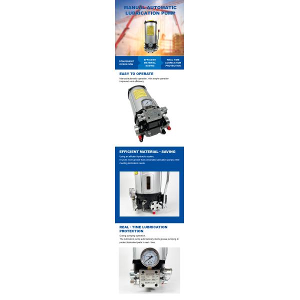 RHX-Q 4L Manual-Automatic Grease Pump 25MPa for Lubrication Systems