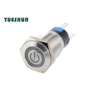 Buy cheap Waterproof Anti Vandal Push Button Switch , 16mm Illuminated Pushbutton Switch from wholesalers