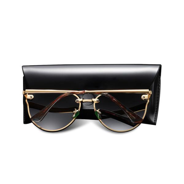 Men 144MM Square Frame Polarized Sunglasses Classic TAC Retro Style Yellow Night Vision Len