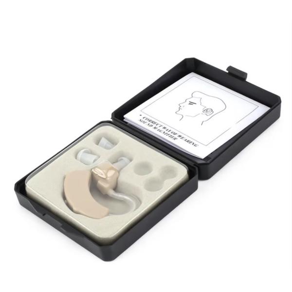 Electronic Elderly Sound Amplifier Hearing Aid and Assistance Earphone