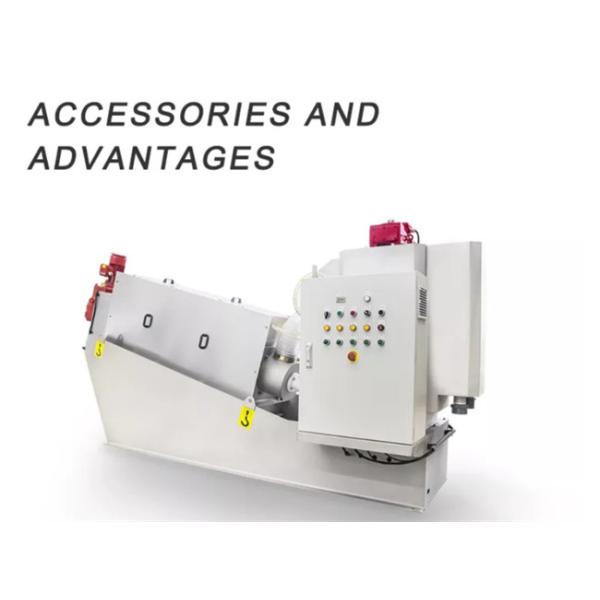 510kg Per Hour Automatic Sludge Dewatering Equipment Filter Press Wastewater Treatment