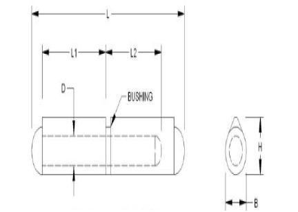 Weld on hinge PH611, material: steel, stainless steel, or aluminium, self color finishing,