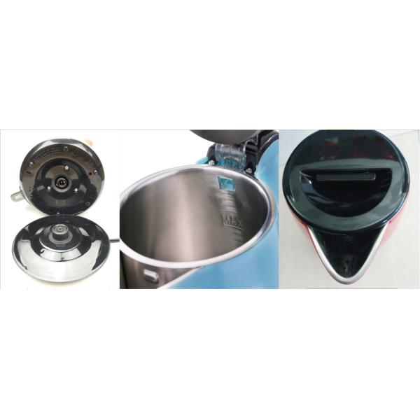 Carrot Mouth Shape Double Wall Electric Kettle 1500W High Thermal Efficiency