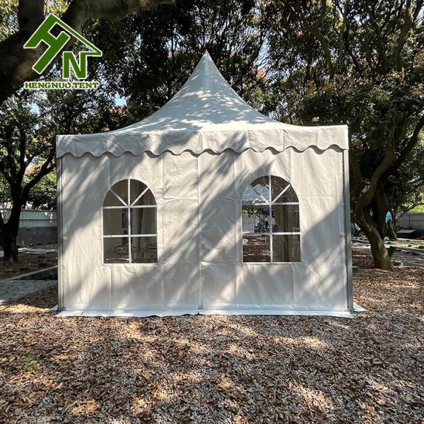 3×3m White Color Pagoda Event Tent For Home Garden Trade Show
