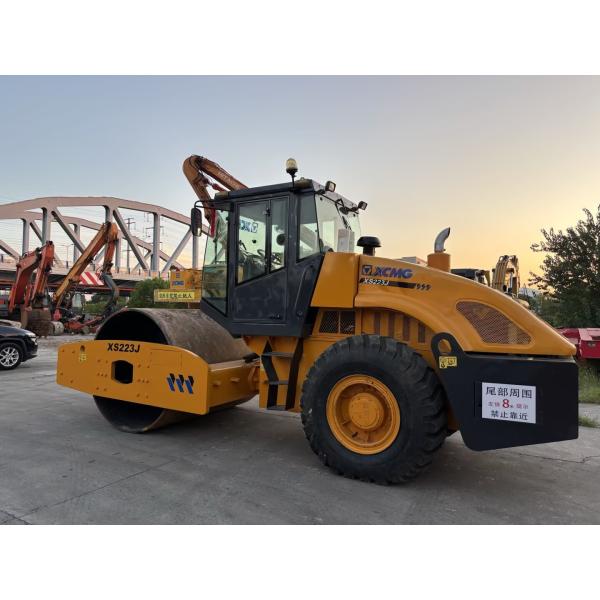 Used XCMG XS223J Single Drum Compactor Easy Operation And Good Condition