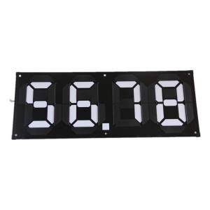 Quality IP65 Light Transmission Gas Station Price Signs LED Digital Display Board wholesale