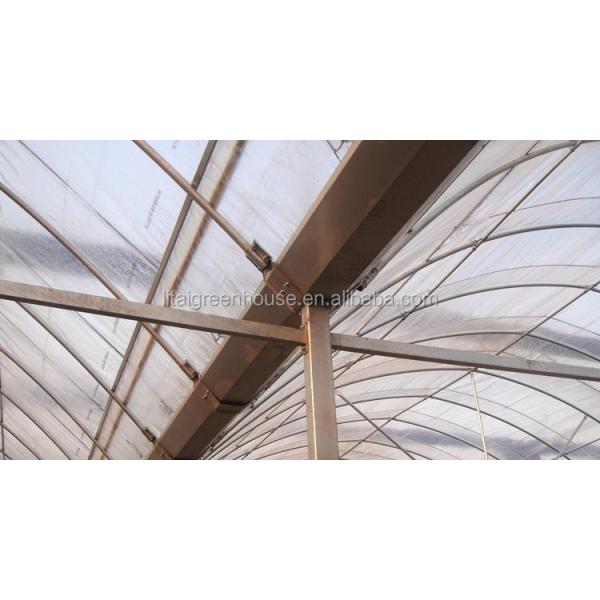 Large Greenhouse Rain Gutter with Lock Channel Stable Structure and Easily Assembled