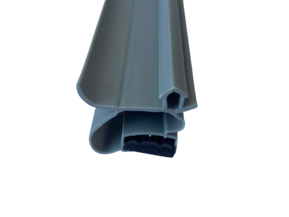 Long Service Life Cold Storage Door Seal Pvc Rubber Plastic Gasket Strips Extruded Profile