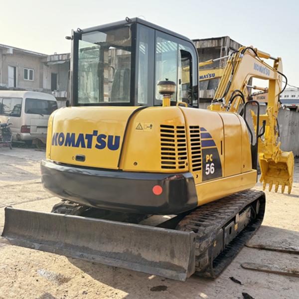 Good Condition 5 Ton Used Mini Excavator Japan Original Komatsu 56 in Shanghai