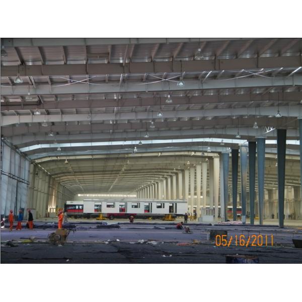 Anti Earthquakes Z Shaped Q235 Prefabricated Steel Warehouse Construction