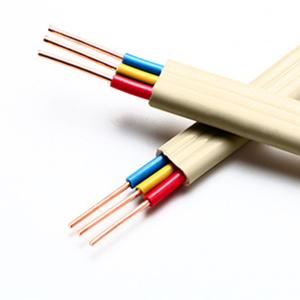 300V/500V Flat Wire Electrical Cable Mildewproof Anti Insulation