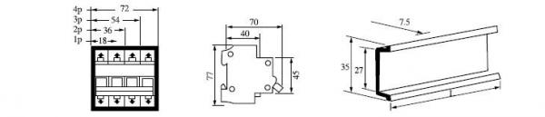 electric mcb size single pole 3p n 10amp circuit breaker mcb indo kopp mcb miniature circuit breaker car circuit breaker
