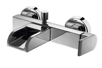 Mixing Valve Pure Copper Bath Mixer Tap The Wall Waterfall