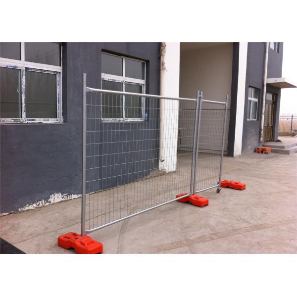 Building Site Security Fencing Panels / Temporary Fencing For Construction Site