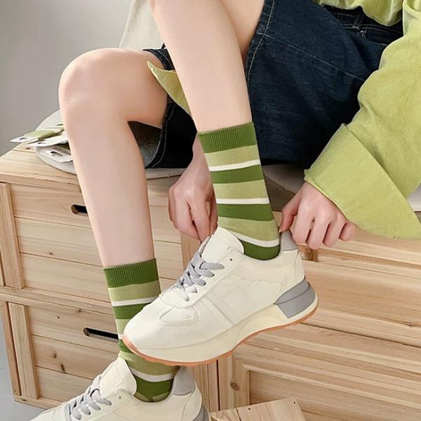 Cotton Women's Personalized Socks Sustainable Everyday Breathable Casual Socks