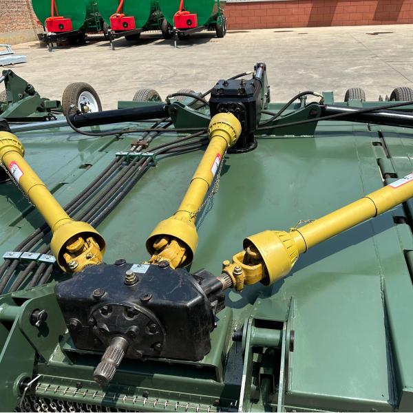 Large Lawn Mower Folding Wing Mower for Airport Lawn Working Width 6m