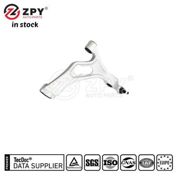 ZPY 7L8407151K Left Aluminum Reinforced Lower Control Arm For VW Touareg Audi Q7 16~22