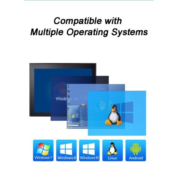 27 inch Factory Customizable Embedded Industrial panel PC Fanless Computer Waterproof Touch Industrial All in One Pc