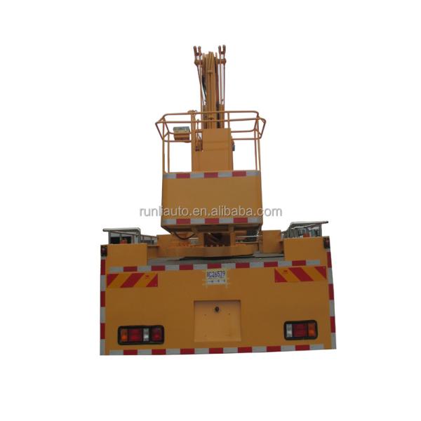 4x2 High Altitude Operation Truck Sinotruk Howo Lifting Platform Truck With Air Conditioner