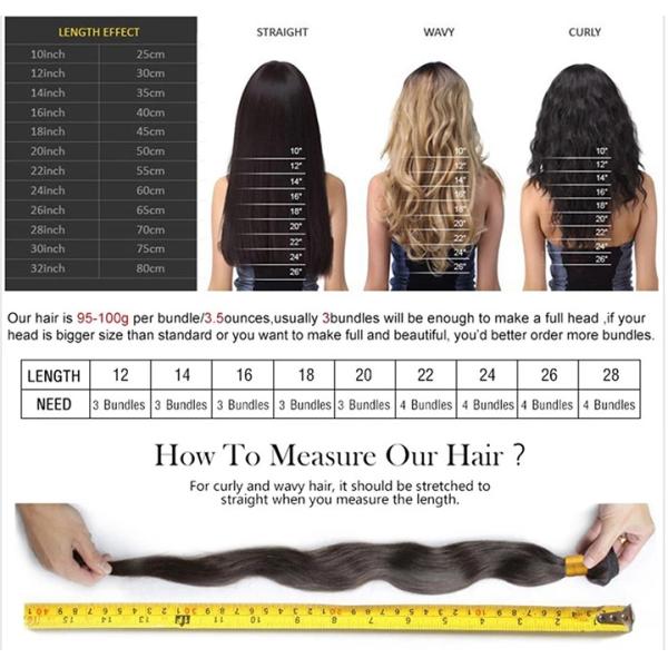 10 - 28 Inches Indian Brazilian Hair Weave , Full Cuticle Unprocessed Virgin Remy Hair