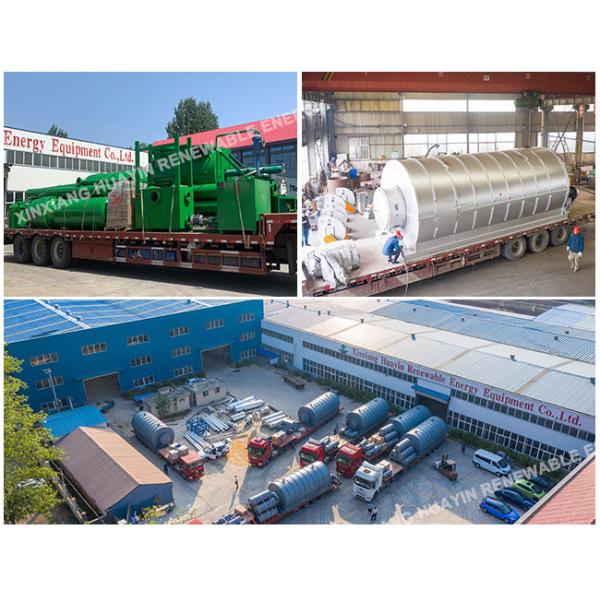 Waste Oil Sludge Pyrolysis Plant Non Pollution Waste Plastic Pyrolysis Plant